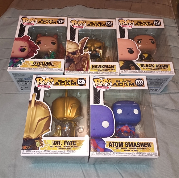 12 inch action figures and Funko Pops(Black Adam and Justice Society.) - Picture 2 of 13